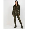 Veliūrinis komplektas moterims RV-KMPL-8443.98P-khaki