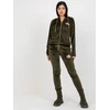 Veliūrinis komplektas moterims RV-KMPL-8443.98P-khaki