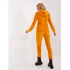 Veliūrinis komplektas moterimsRV-KMPL-6087-2.31X-ciemny geltona