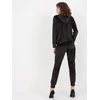 Veliūrinis treningas moterims LK-KMPL-509167.90-juoda