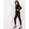 Veliūrinis treningas moterims LK-KMPL-509167.90-juoda