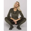 Veliūrinis treningas moterims RV-KMPL-6083.05-khaki