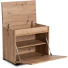 VENORA batų spintelė, 60 cm – Artisan ąžuolas / grafitas