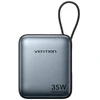 Powerbank Vention FHEH0 10000mAh 30W (Pilka)