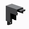 Vertikali mechaninė jungtis, skirta magnetiniam bėgeliui SLIM MAGNETIC, juoda, 02/0513