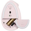 Vertikali pelė Logitech Lift, rožinė