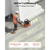 VEVOR Vibroplokštė 6.5 AG varikliu, 6400 VPM