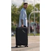 Kelioninis Solier Luggage Vidutinis lagaminas M 23 Solier SOFTFLEX STL2240 - juodas ir rudas
