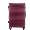 Kelioninis Solier Luggage Vidutinis lagaminas M STL957 ABS - Burgundiška