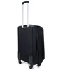 Kelioninis Solier Luggage Vidutinis lengvas lagaminas M Solier STL1651 - Juodas/raudonas
