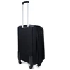 Kelioninis Solier Luggage Vidutinis lengvas lagaminas M Solier STL1651 - Juodas/žalias