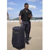Kelioninis Solier Luggage Vidutinis lengvas lagaminas M Solier STL1651 - Juodas/raudonas