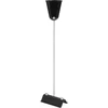 Vienfazio bėgelio pakabinimo rinkinys TRACKLIGHT, juodas
