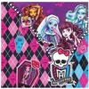 Vienkartinės popierinės servetėlės Monster High, 20 vnt.