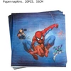 Vienkartinės popierinės servetėlės „Žmogus voras” (Spiderman) 20 vnt.