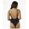Vientisas maudymosi kostiumėlis Rip Curl Premium Surf Cheeky, juodas