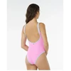 Vientisas maudymosi kostiumėlis Rip Curl Surf Puff, rožinis