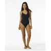 Vientisas maudymosi kostiumėlis Rip Curl Premium Surf Cheeky, juodas