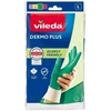 Vileda Dermo Plus ‘L’ Gloves Žalias Cotton, Nitrile