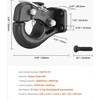 VEVOR Pintle tipo vilkiko vilkimas su 2.5-3 cm kilpa