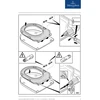 Villeroy & Boch amortizatorių komplektas WC sėdynei Subway 3.0