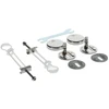Villeroy & Boch fiksuotų vyrių komplektas chromas