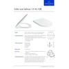 Villeroy & Boch VILLEROY&BOCH Subway 2.0, dangtis Almond su lėtu nusileidimu