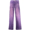 Violetinė jeansy moterims Desigual Ref Porly