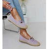 Violetinės espadrilės su Radwan grandine