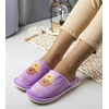 Violetinės minkštos šlepetės Diealings