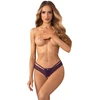 Violetiniai crotchless stringai Obsessive