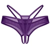 Violetiniai crotchless stringai Obsessive