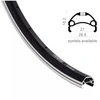 VIPER ratlankis 26'' 559x21 juodas 36 skylutės