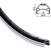 VIPER ratlankis 28'' 622x19 juodas 36 skylės