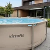 VIRTUFIT APVALUS BASEINAS 244 CM SU FILTRO SIURBLIU, SMĖLINIS