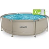 VIRTUFIT APVALUS BASEINAS 244 CM SU FILTRO SIURBLIU, SMĖLINIS
