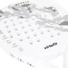 VIRTUFIT HIBRIDINĖ PADEL RAKETĖ - BALTA-PILKA