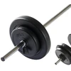 VIRTUFIT REGULIUOJAMAS SVARMENŲ KOMPLEKTAS - HANTELIŲ IR ŠTANGOS RINKINYS - 30,5 KG - Juodas