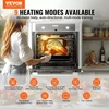 VEVOR Įmontuojama elektrinė orkaitė su 9 funkcijomis