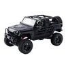 Lean Toys Juodas nuotoliniu būdu valdomas 4x4 visureigis 2.4G RC