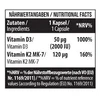 MST Vitaminas D3 + K2 + MK-7 120 Kapsulių