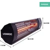 VONROC lauko infraraudonųjų spindulių šildytuvas 2000 W IP65 PH502/03