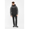 Men's VIKING Ravelo 3 in 1 Man Hardshell Jacket with PrimaLoft Midlayer, Juodas/Pilkas, L