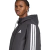 Vyriška adidas Essentials Climawarm 3-Stripes striukė su gobtuvu, juoda JM4042