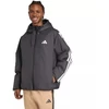 Vyriška adidas Essentials Climawarm 3-Stripes striukė su gobtuvu, juoda JM4042