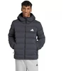 Vyriška adidas Helionic Climawarm tamprumo striukė su gobtuvu, juoda JN2114