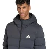 Vyriška adidas Helionic Climawarm tamprumo striukė su gobtuvu, juoda JN2114