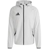 Vyriška adidas Tiro 26 kelioninė striukė nuo vėjo, šviesiai pilka KD3336