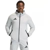 Vyriška adidas Tiro 26 kelioninė striukė nuo vėjo, šviesiai pilka KD3336