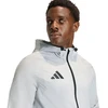 Vyriška adidas Tiro 26 kelioninė striukė nuo vėjo, šviesiai pilka KD3336